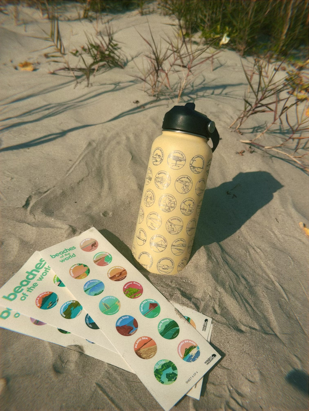 Beaches Bucket list Bottle