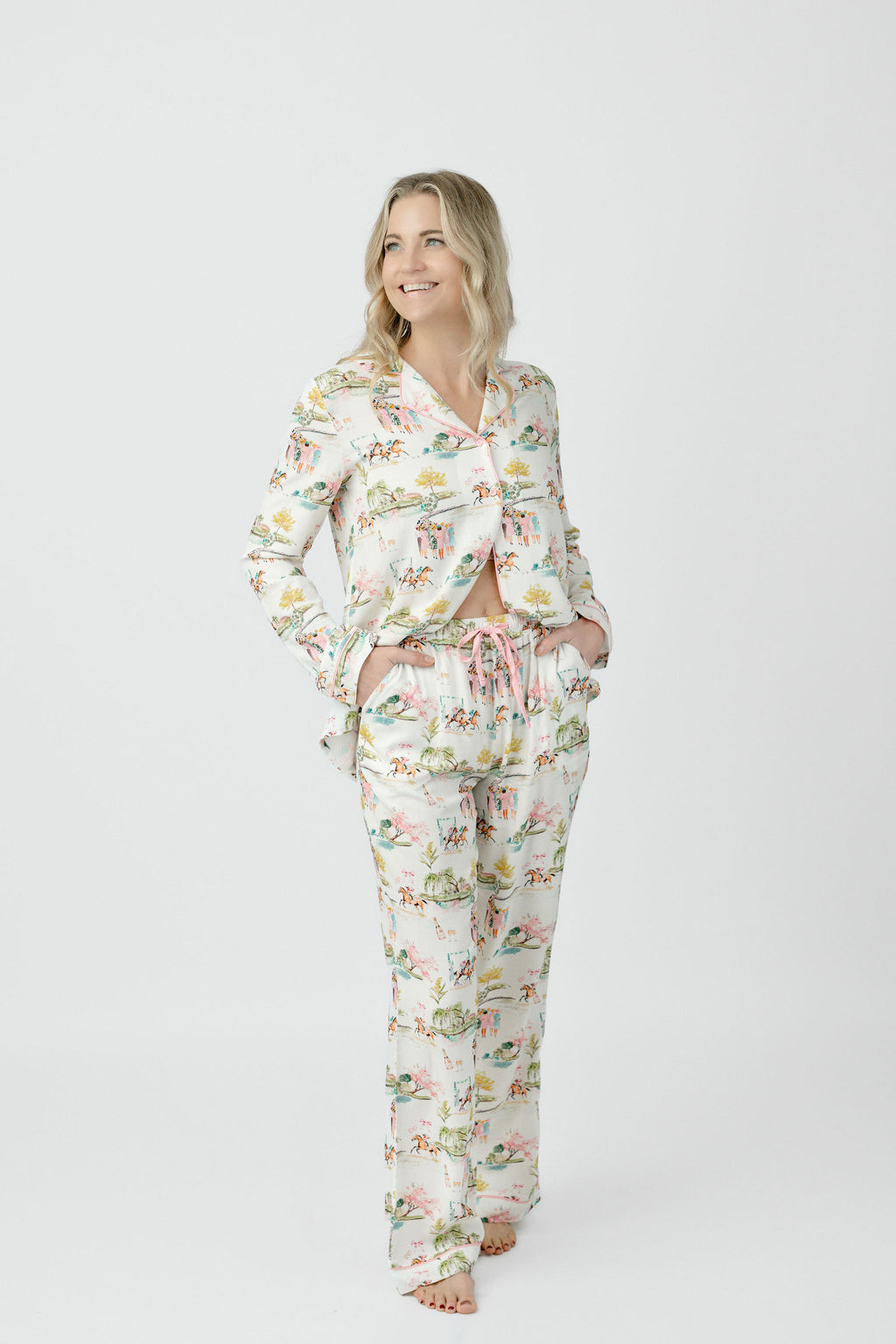 Day at the Races Pajama Set