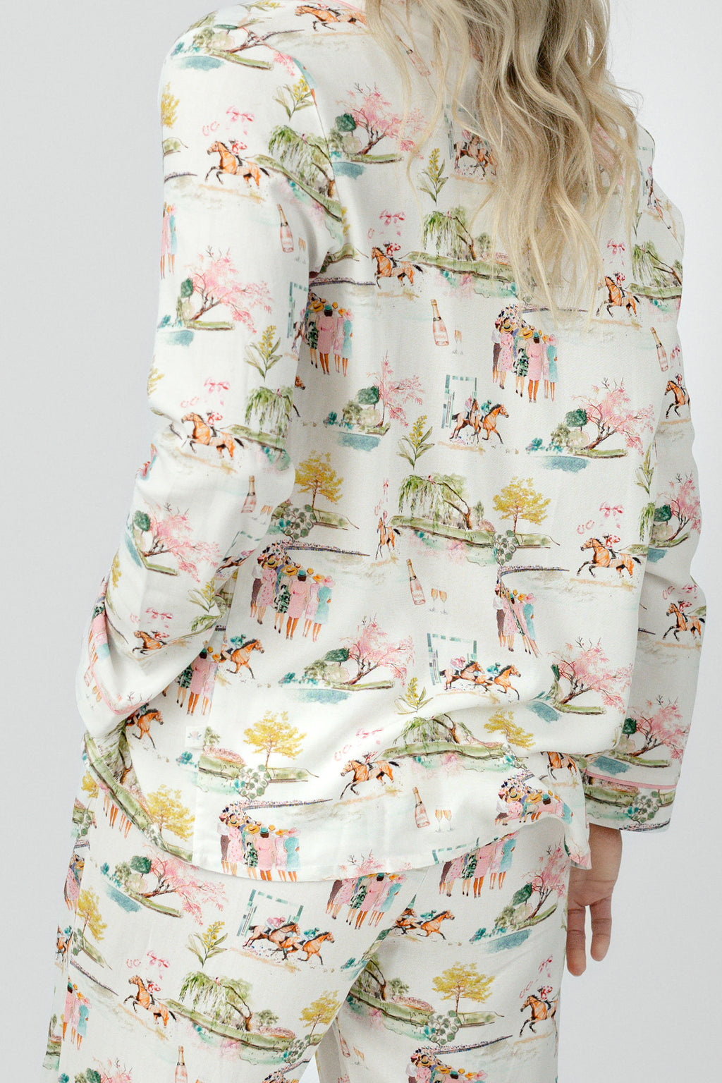 Day at the Races Pajama Set