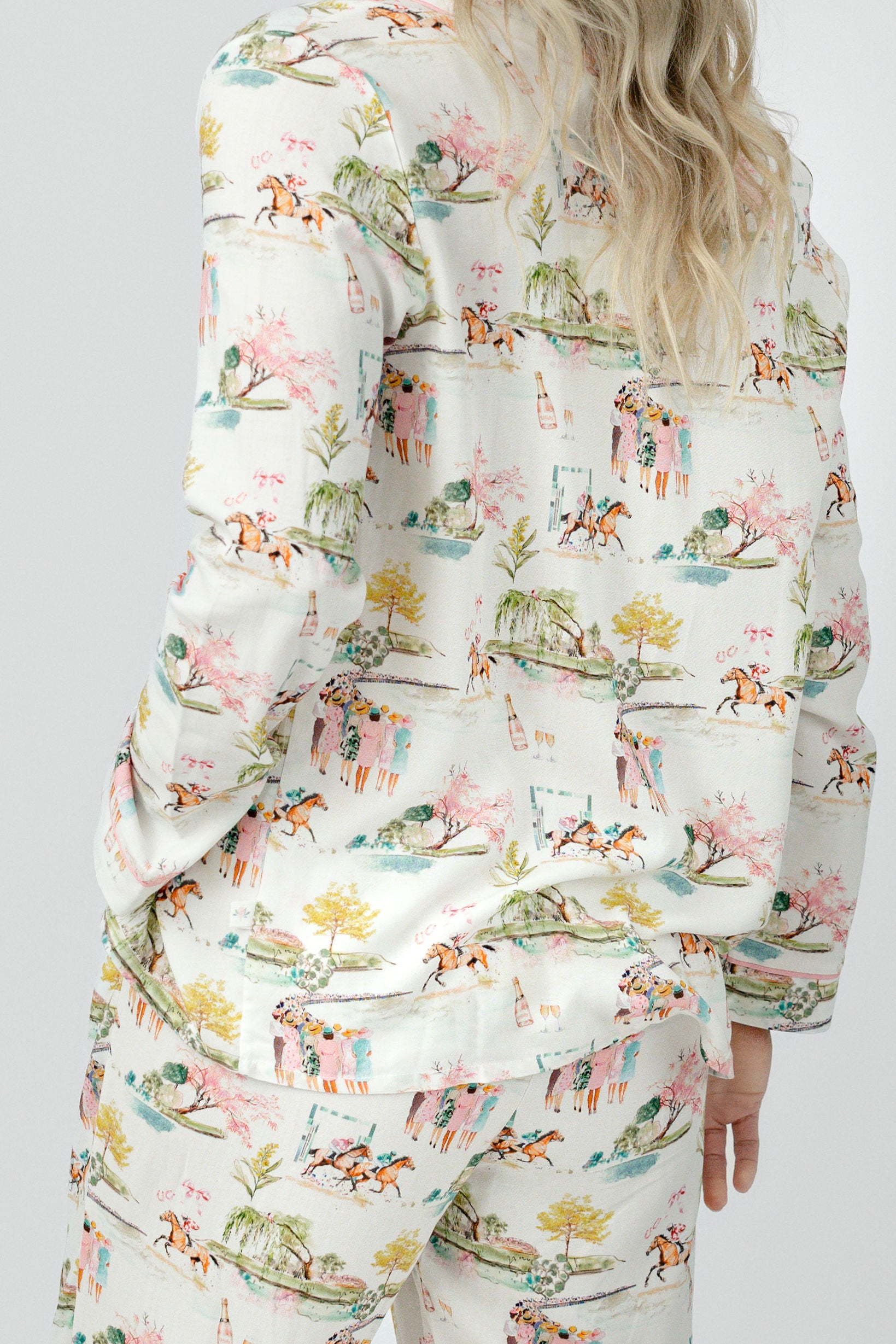 Day at the Races Pajama Set