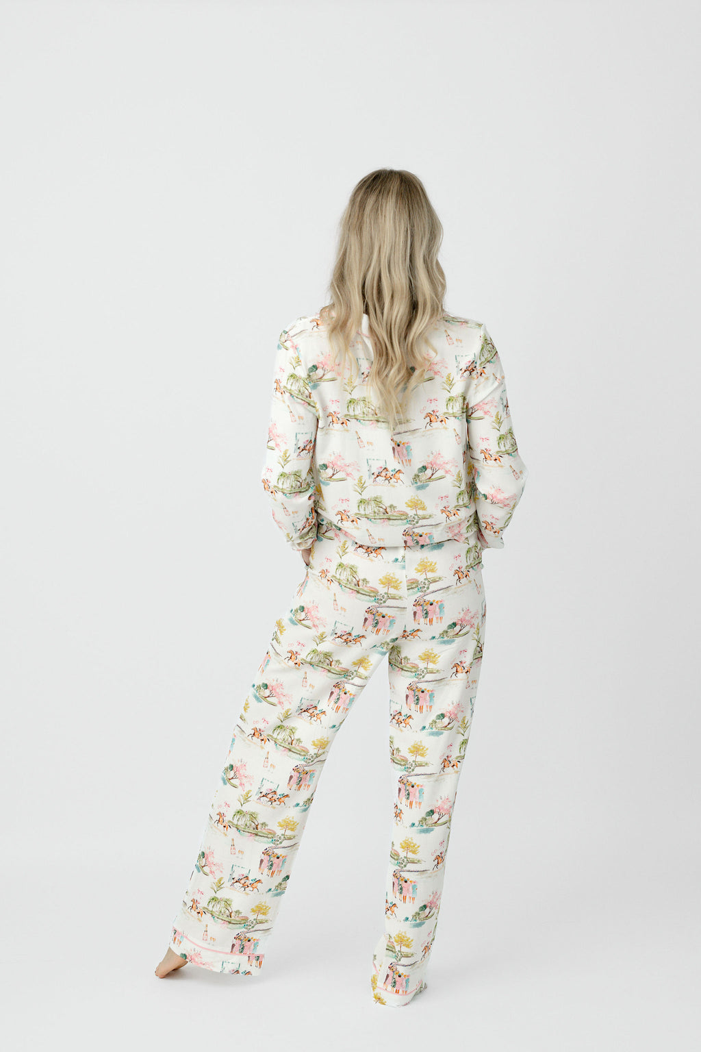 Day at the Races Pajama Set