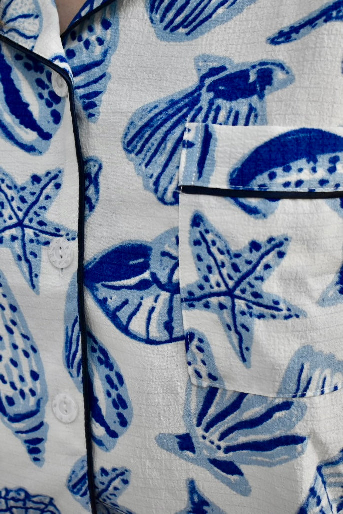 Shell Beach Pajama Set