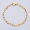 Gold link chain