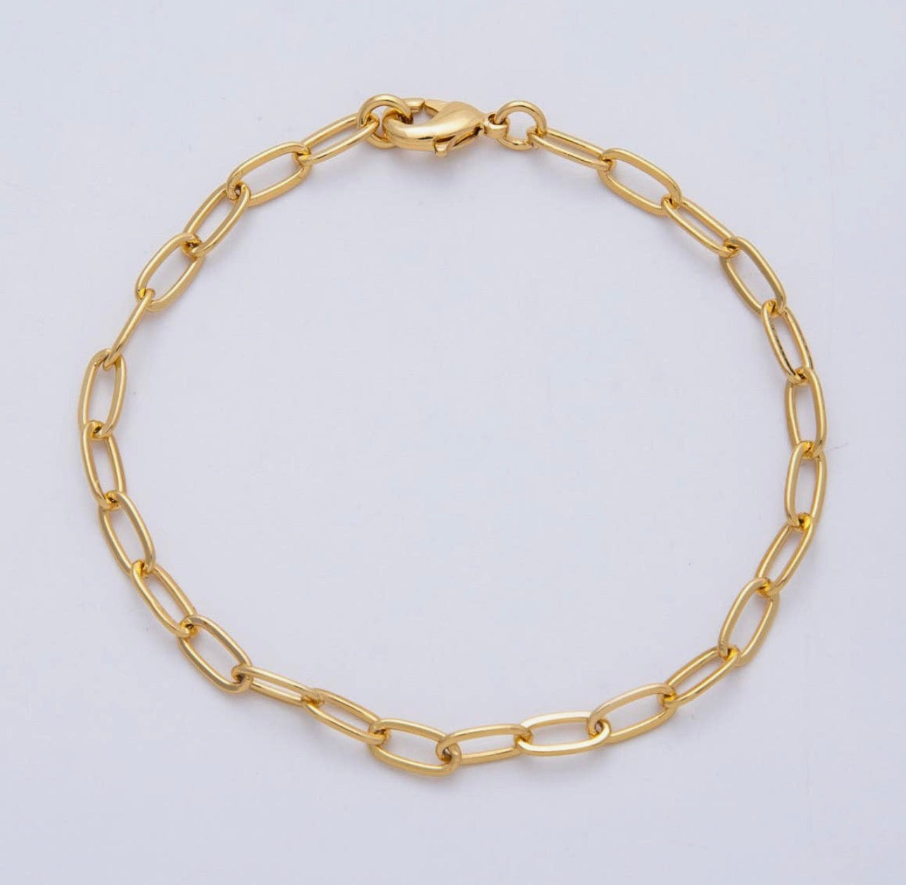 Gold link chain