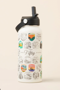 Fifty States Bucket List Bottle
